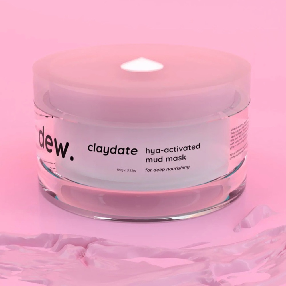 Dew of the Gods Claydate Pink Clay Mask